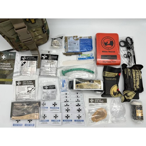 Военная тактическая аптечка RHINO RESCUE 25в1 в Балаково