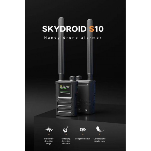Детектор-обнаружитель дронов SKYDROID S-10 / «СОКОЛ 10» в Балаково портативный всенаправленный