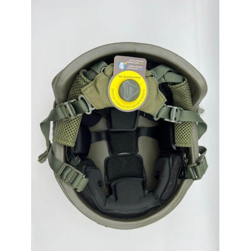 Кевларовый тактический баллистический шлем FAST Ops-Core NIJ IIIA / Бр2 класс защиты / без ушей с системой регулировки Венди в Балаково