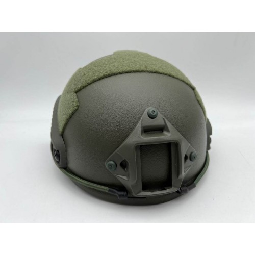 Кевларовый тактический баллистический шлем FAST Ops-Core NIJ IIIA / Бр2 класс защиты / без ушей с системой регулировки Венди в Балаково