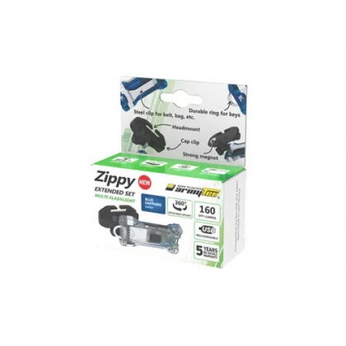 Наключный фонарь Armytek Zippy Extended Set (Blue Sapphire) в Балаково