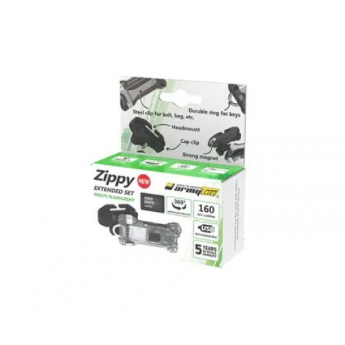Наключный фонарь Armytek Zippy Extended Set (Grey Onyx) в Балаково