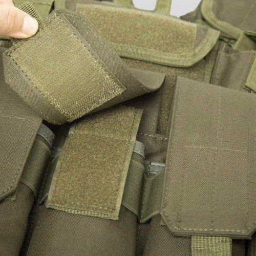 Тактический разгрузочный жилет «5 / пять карманов» с подсумками Tactical Molle Plate Carrier для съемных бронепластин в Балаково
