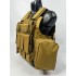 Тактический разгрузочный жилет «5 / пять карманов» с подсумками Tactical Molle Plate Carrier для съемных бронепластин в Балаково